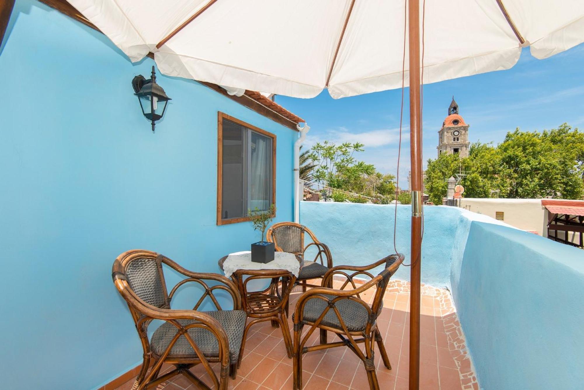 Rhodes City Old Town Roloi Houseヴィラ エクステリア 写真