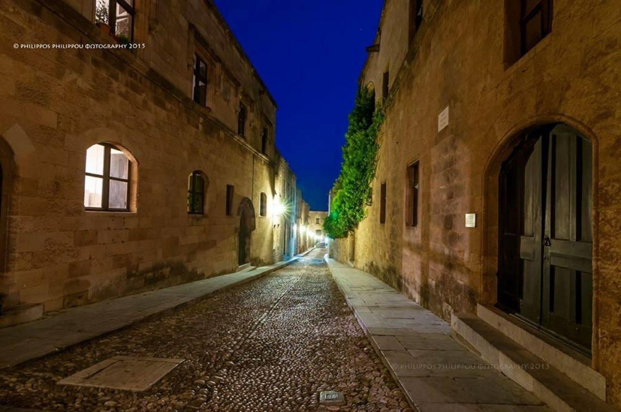Rhodes City Old Town Roloi Houseヴィラ エクステリア 写真