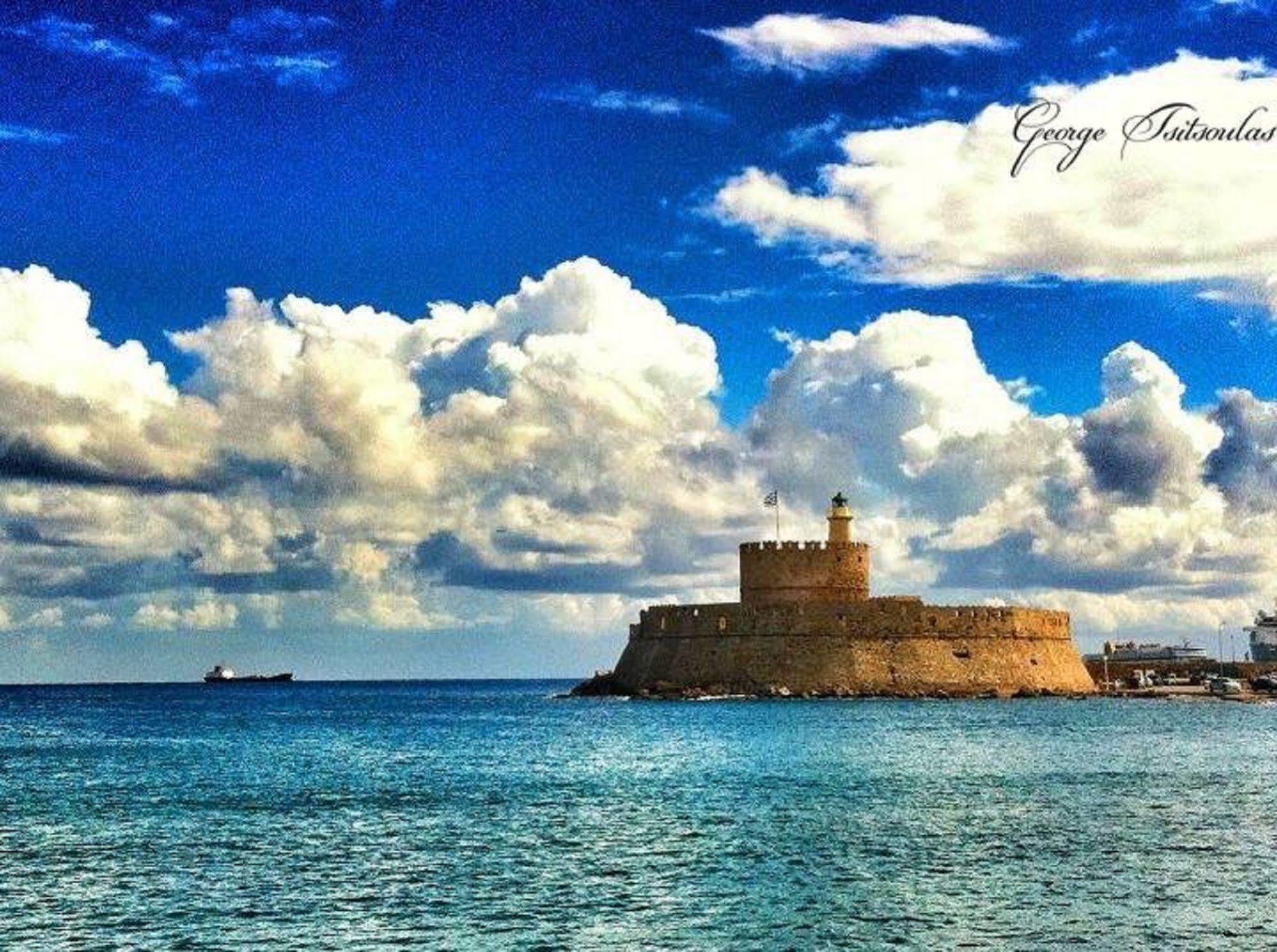 Rhodes City Old Town Roloi Houseヴィラ エクステリア 写真