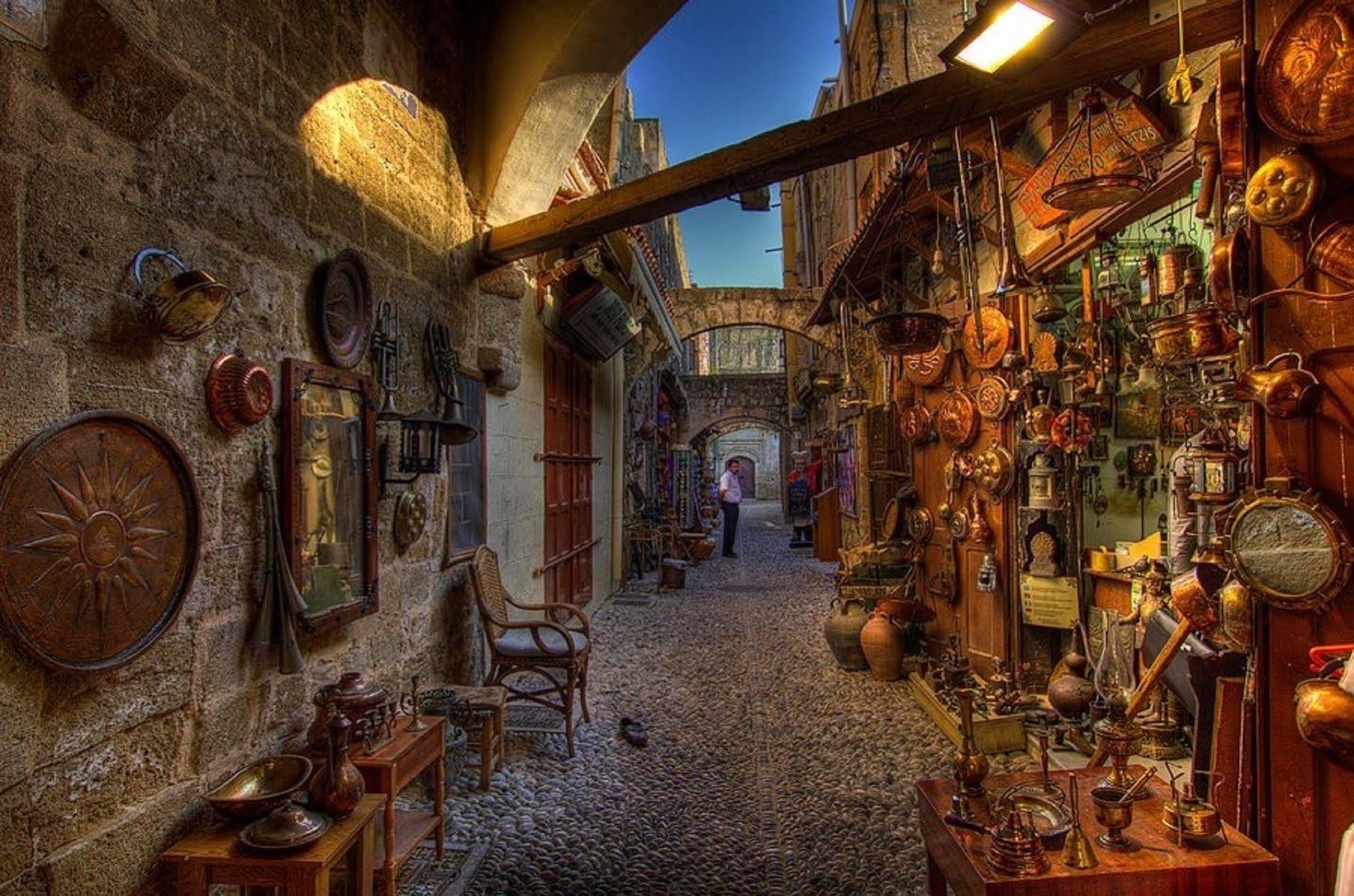 Rhodes City Old Town Roloi Houseヴィラ エクステリア 写真